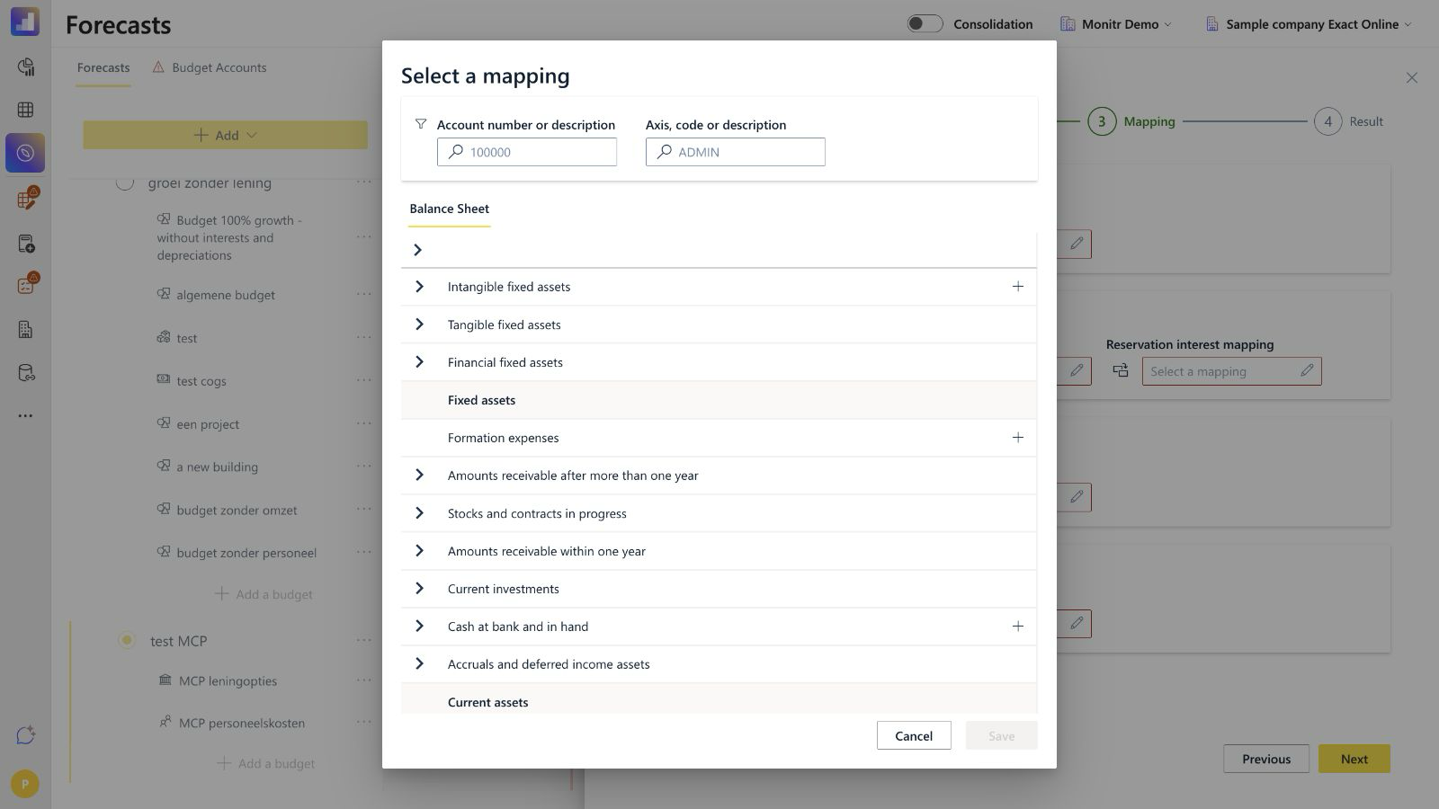 Mapping picker